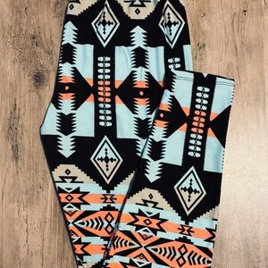 Geometric Patterned Leggings